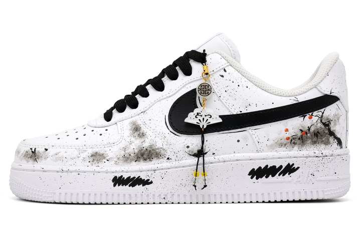 Nike Nike Air Force 1 Skateboard Shoes Unisex Low Top White/Black