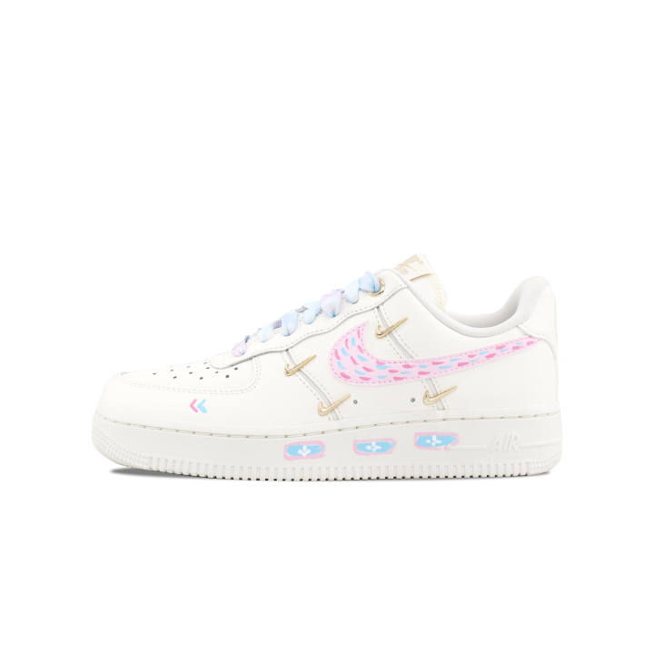 Nike Nike Air Force 1 Monet Shadow, Shopping Bag Abrasion Resistant Height Increasing Low top Skateboard Shoes Women's