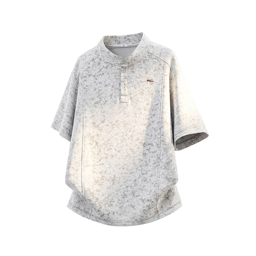 WARRIOR T Shirts Unisex Henry Collar Moderate Straight Fit
