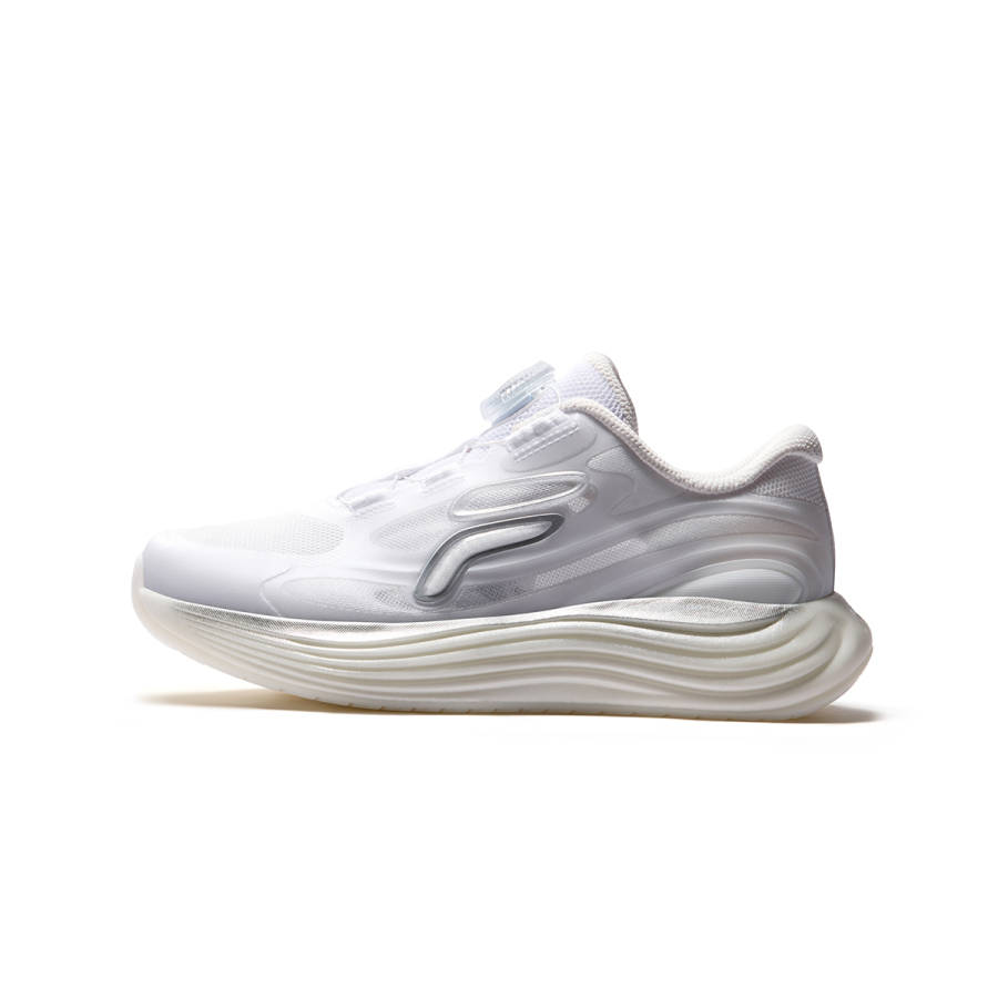 FILA KIDS PERFORMANCE FPF Synthetic Leather, Textile Running Shoes FILA White Kids'