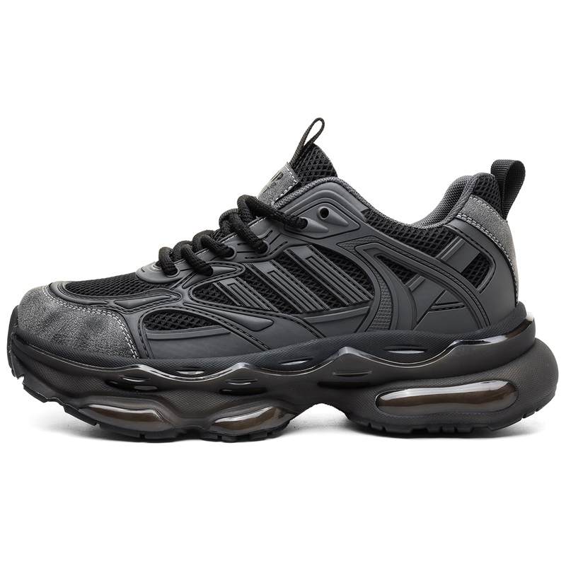 JEEP SPIRIT Darth Vader Seal God's Shoes, Black Armor Devouring Starry Sky, Mecha Shoes Low top Chunky Sneakers Men's