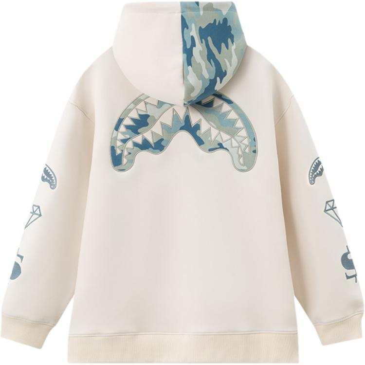 SPRAYGROUND SPRAYGROUND Hooded Zip Closure Sweatshirt Unisex