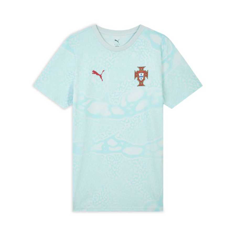 PUMA Portugal National Team FPF FTBCulture AOP Soccer Jersey Fan Edition Men's