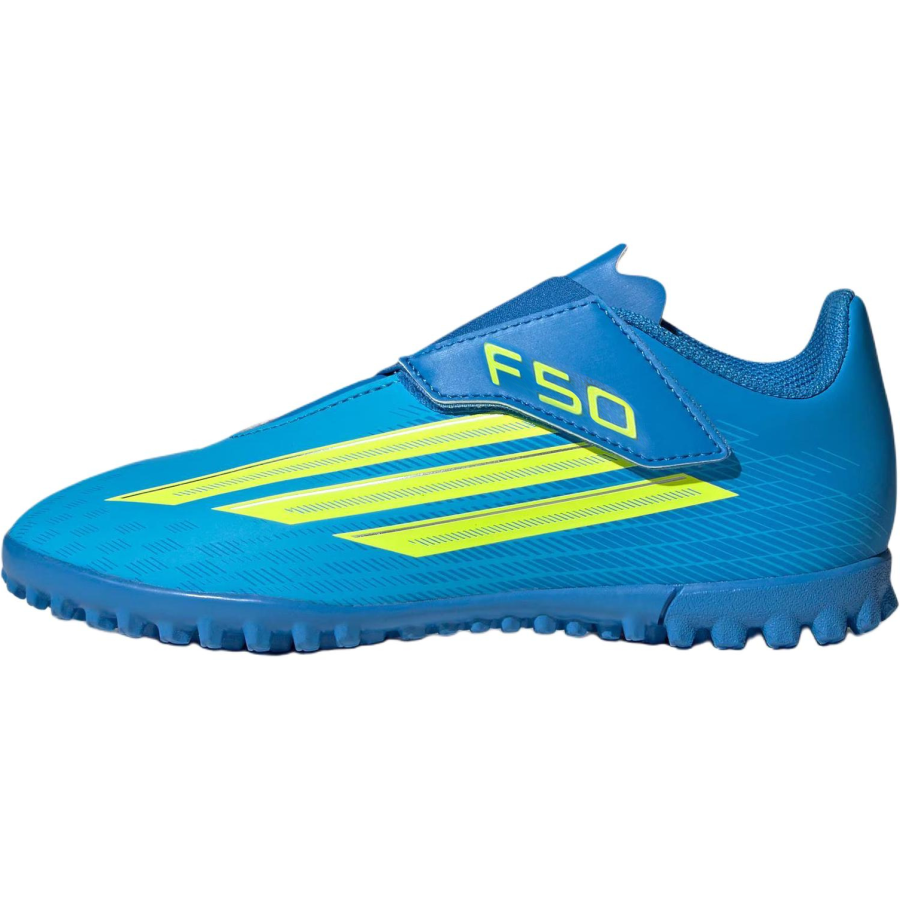 Adidas Adidas F50 CLUB Slip Resistant Low top Soccer Shoes Bright Blue Kids'