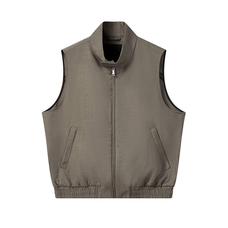FILA MILANO Vest Women's Leather Brown