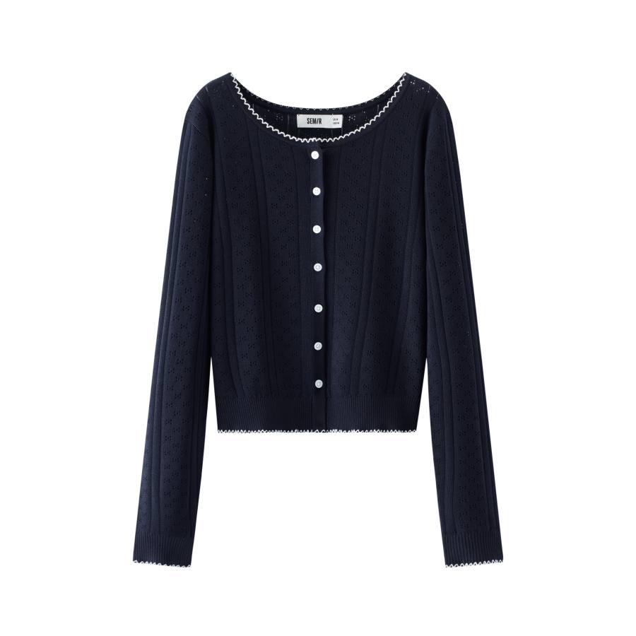 Semir Knitted Fabric Cardigan Women's