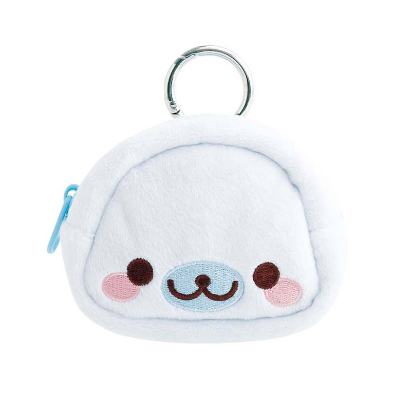 SAN-X SAN X Polyester Coin Purse Mini Unisex White