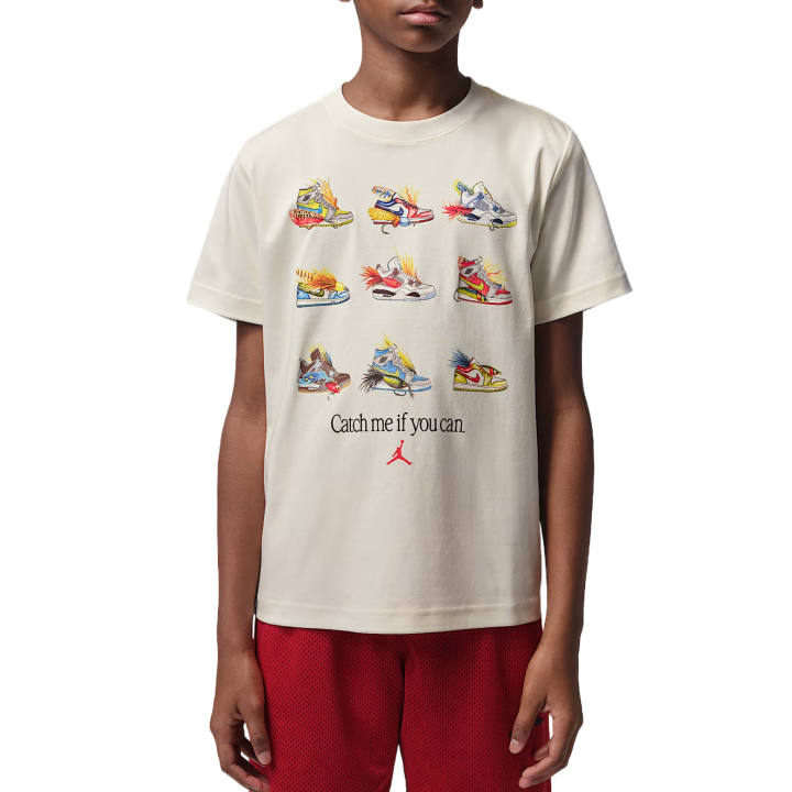 Jordan Jordan Kids T Shirts Crew Neck Moderate