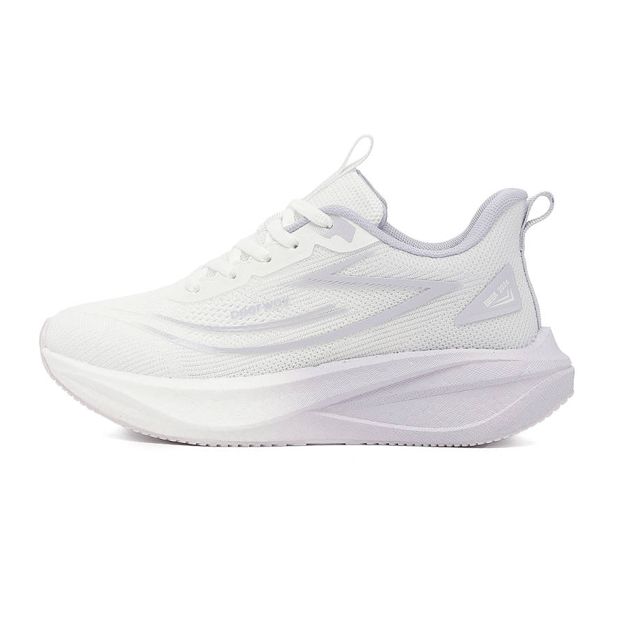 DEERWAY Breathable Lightweight Height Increasing Low top Running Shoes Women's Purple