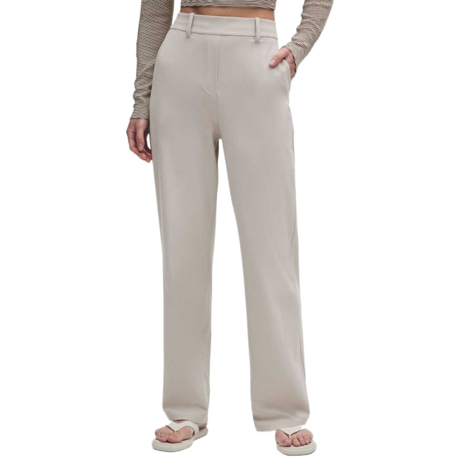 Lululemon Casual Pants Women's Urban Sand Brown/DOWN Moderate Straight Fit Pants