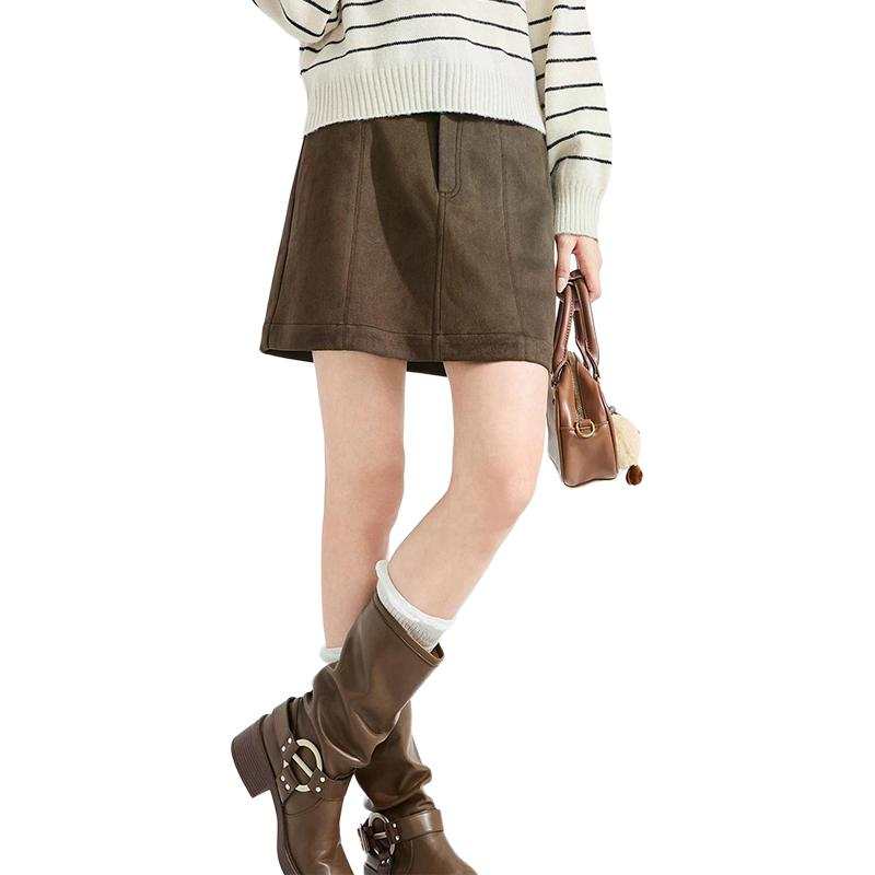 Tonlion Casual Short Skirts Women's