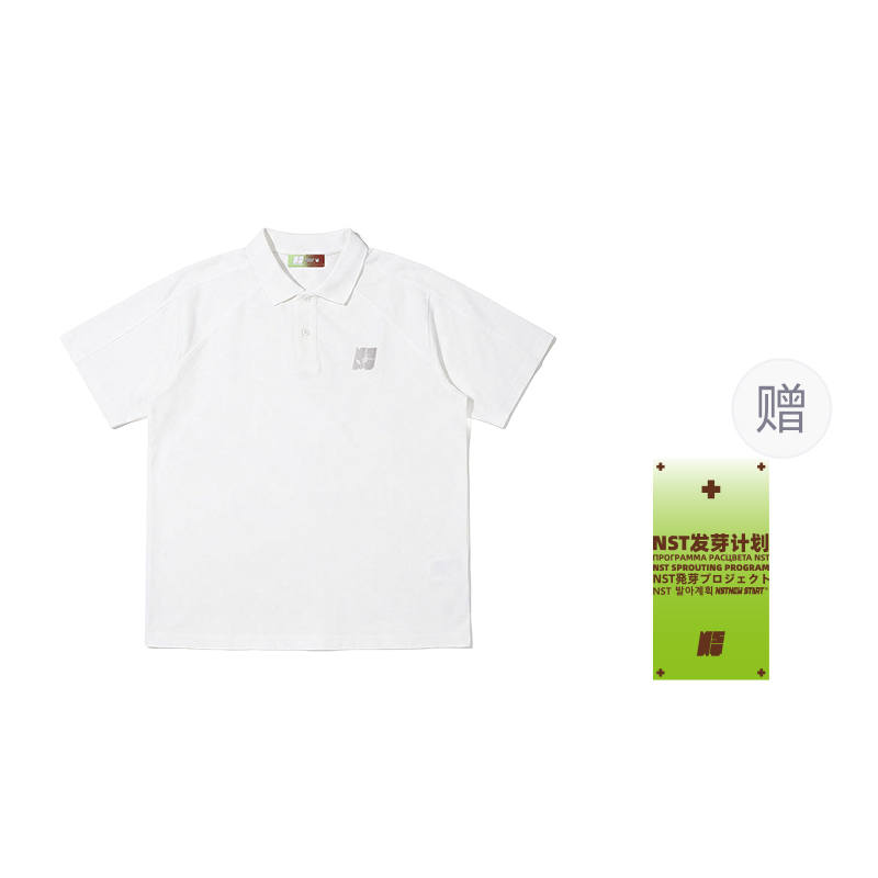 NSTNEW START Polo Shirts Unisex Polo Collar Thin Straight Fit