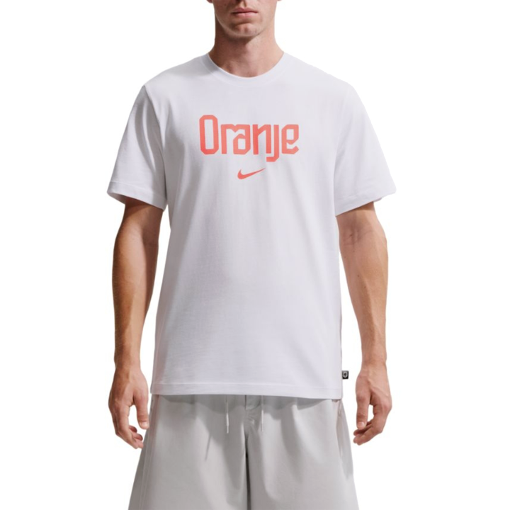 Nike Nike T Shirts Men's White Crew Neck Moderate