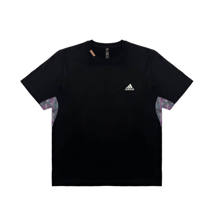 Adidas Adidas T Shirts Unisex Black Crew Neck Straight Fit