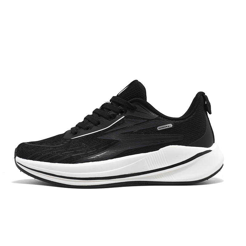 WARRIOR WARRIOR Running Shoes Unisex Low Top Black White