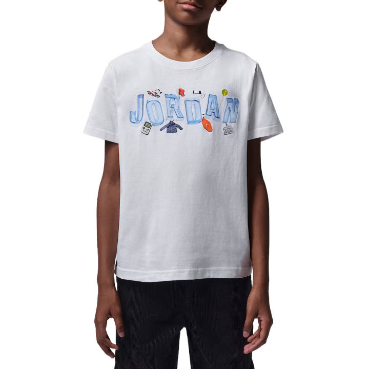 Jordan Jordan Kids T Shirts Crew Neck Moderate