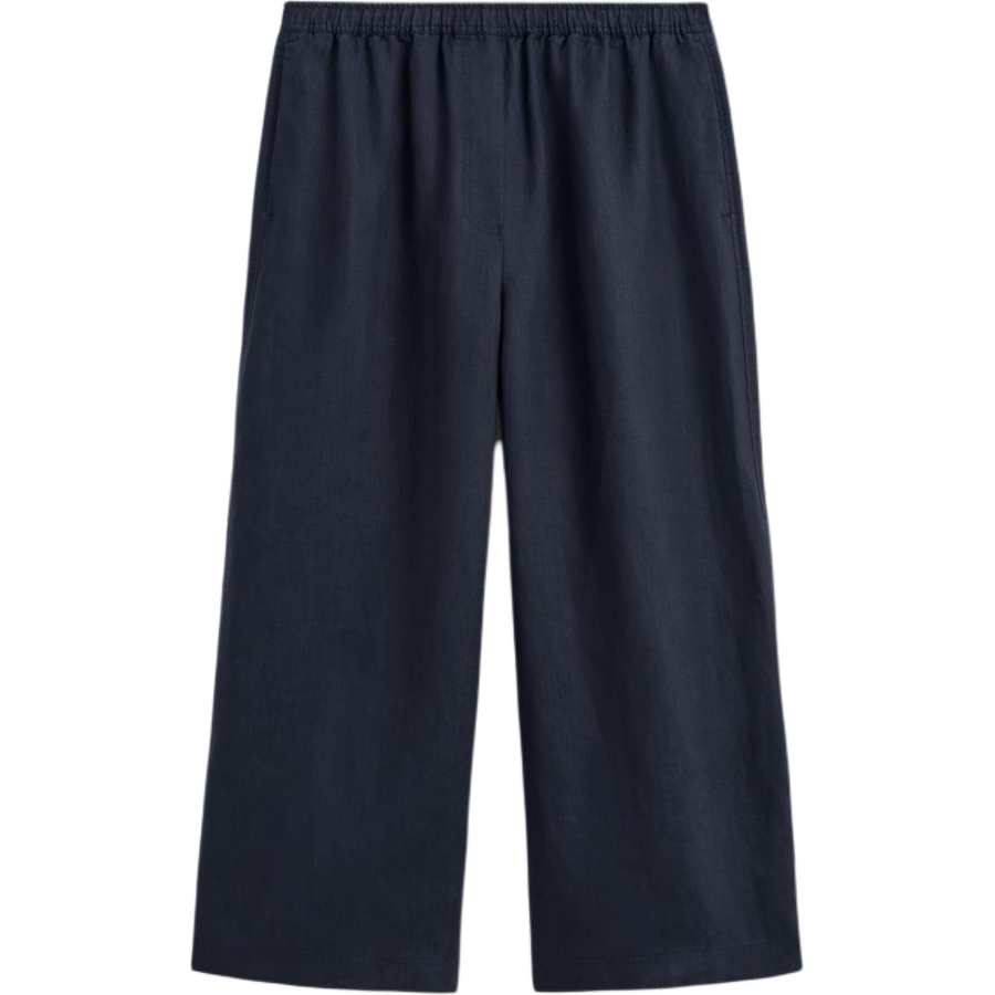 COS Casual Pants Women's Navy Blue Moderate Wide Leg Pants