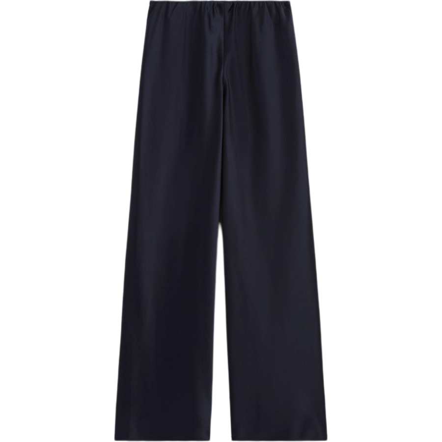 COS Casual Pants Women's Navy Blue Moderate Wide Leg Pants