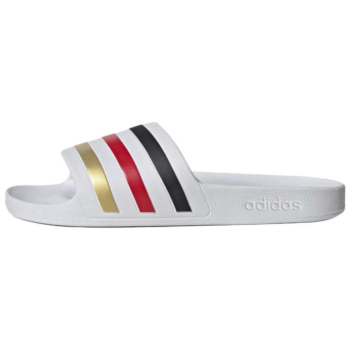 Adidas Adidas Adilette Aqua EVA Slide Slippers Unisex White Black Gold
