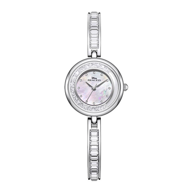 Disney Princess Mermaid Collection Quartz Movement Alloy Strap Watch Women's Watch