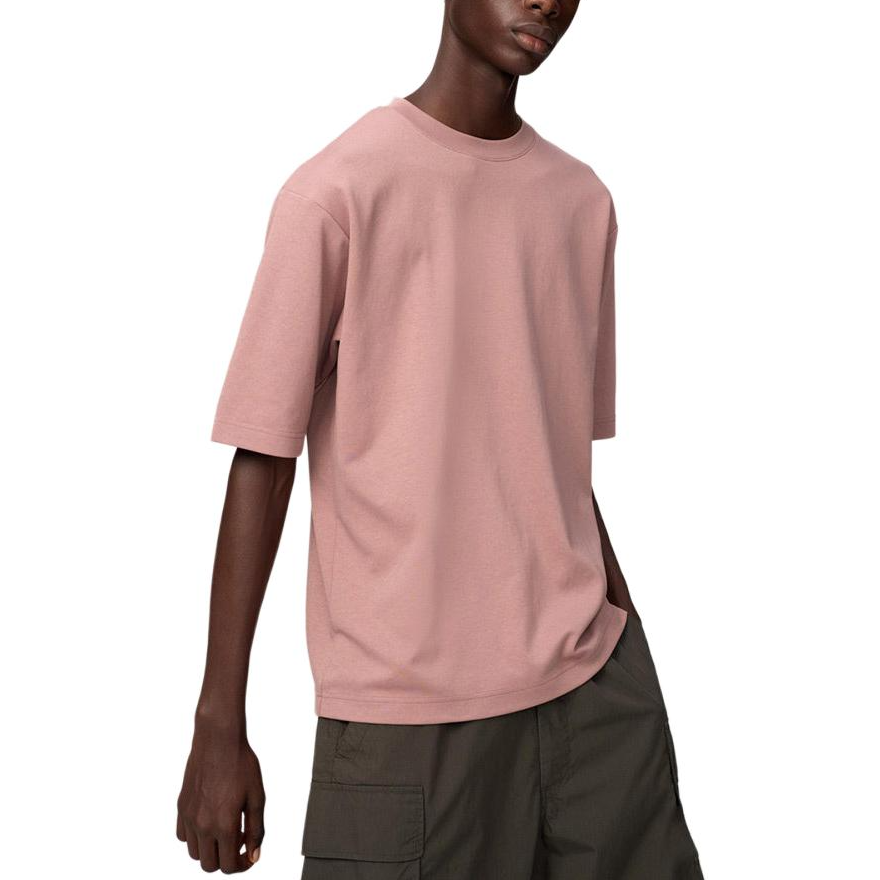 UNIQLO SS26 T Shirts Unisex Pink Crew Neck