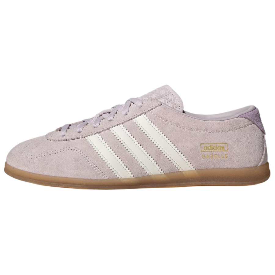 Adidas Originals Gazelle Low top Skateboard Shoes Women's Ice Crystal Purple