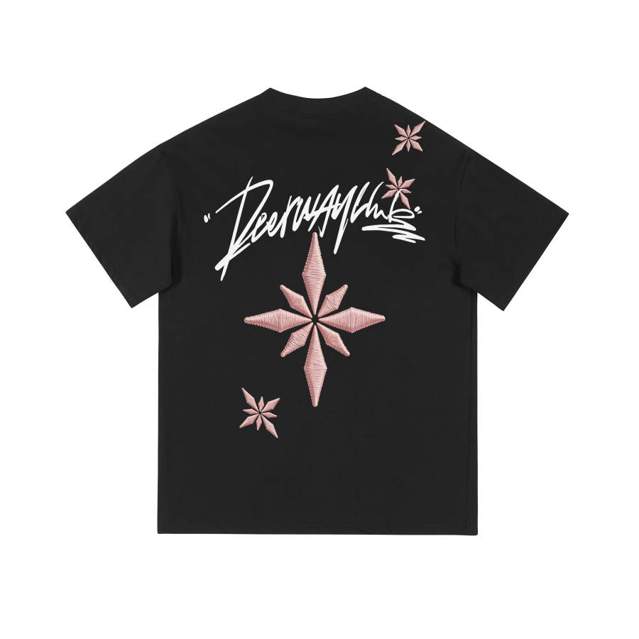 DEERWAY T Shirts Unisex Crew Neck Moderate Straight Fit