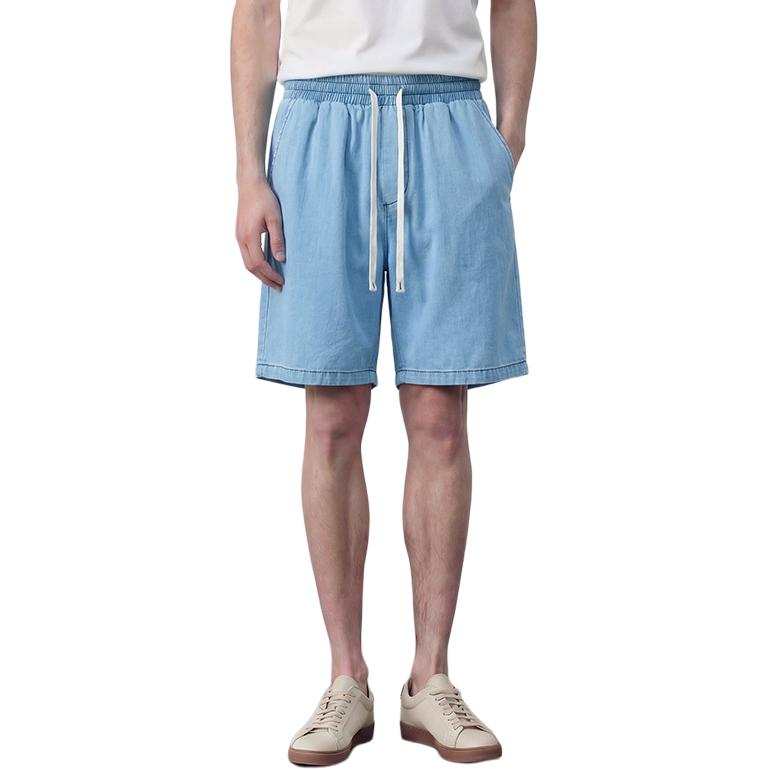 Tonlion Denim Shorts Unisex Thin