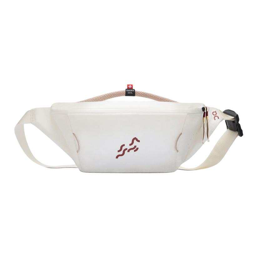 On On Nylon Fanny Pack Regular Unisex Ivory White