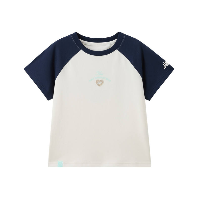New Balance New Balance Kids T Shirts Crew Neck Moderate