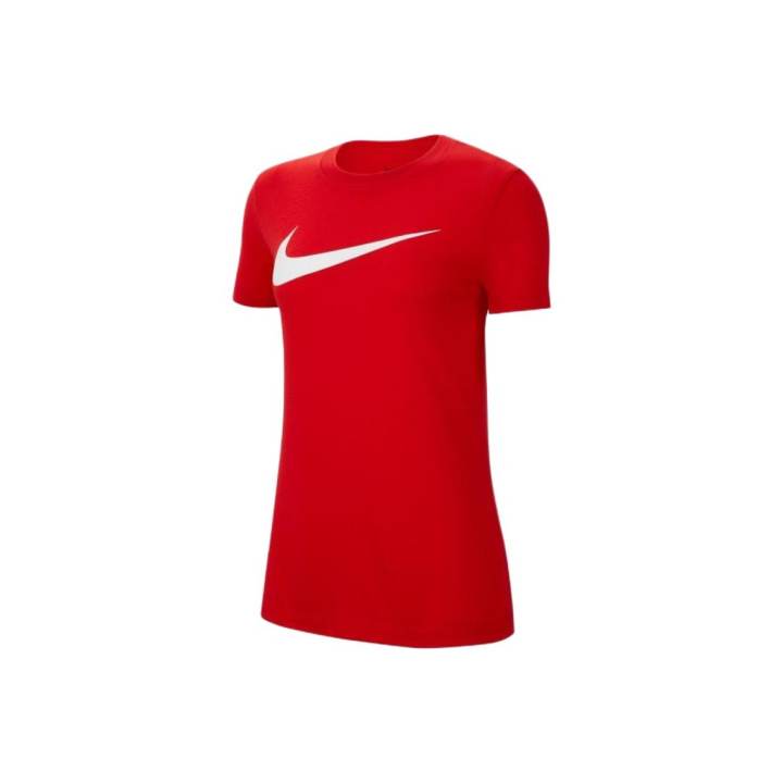 Nike Nike Dri Fit T Shirts Women's Red Crew Neck
