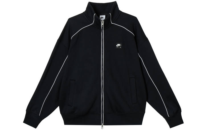 Nike Nike Air Running Jackets Men's Black Stand Collar Moderate Other