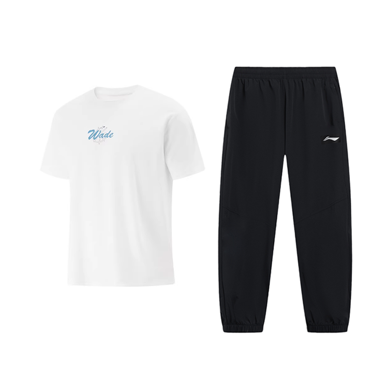 Li-Ning Li Ning Casual Sportswear Unisex Standard White+Black