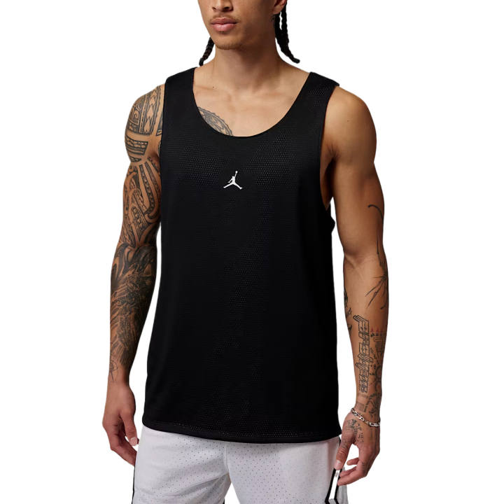 Jordan Jordan Tank Tops Men's Black/White Crew Neck Moderate Other