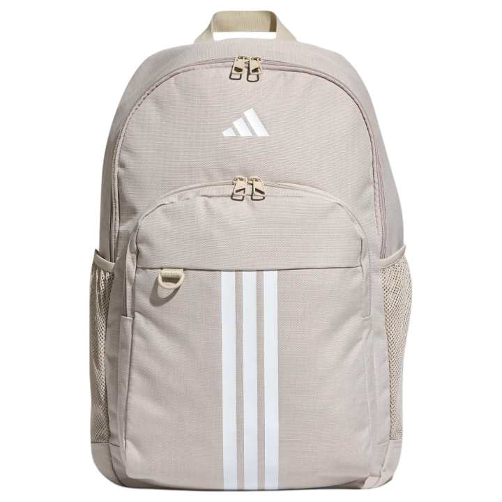 Adidas Adidas Plaid Fabric Backpack Unisex Brown