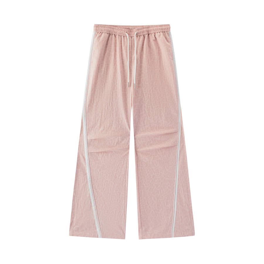 Semir Mall Same Style Women's Apparel Casual Pants Women's Pink Tone 01315 Moderate Wide Leg Pants