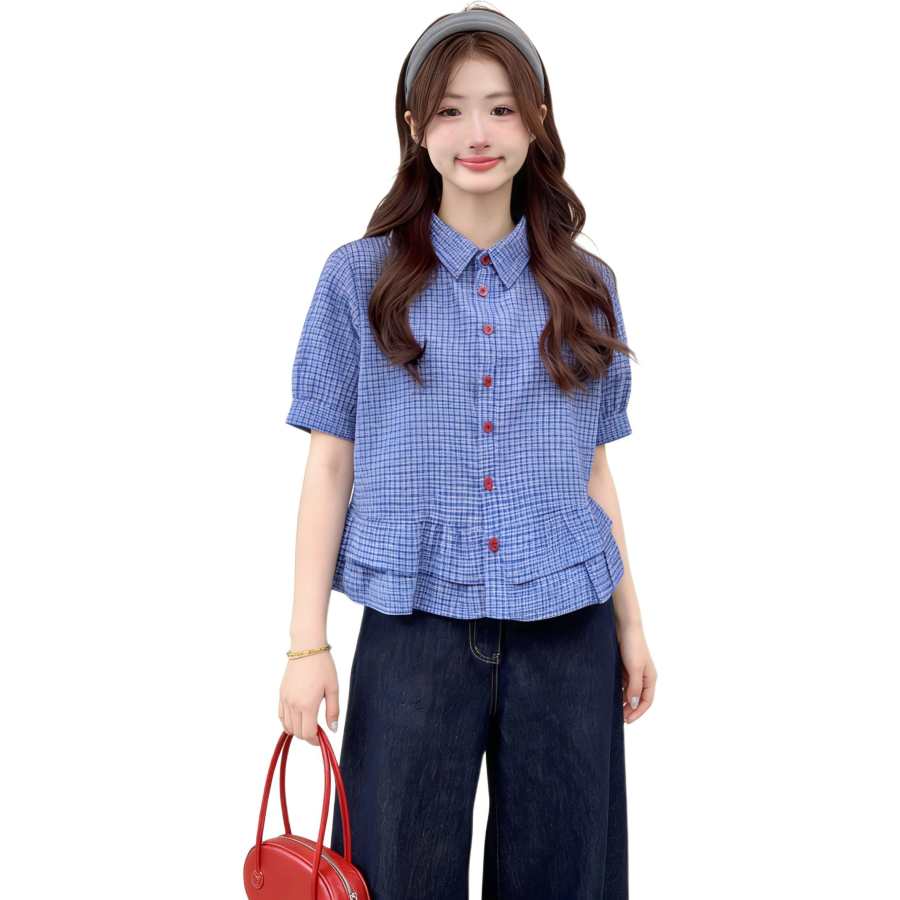 JBBCN T Shirts Women's Top Polo Collar