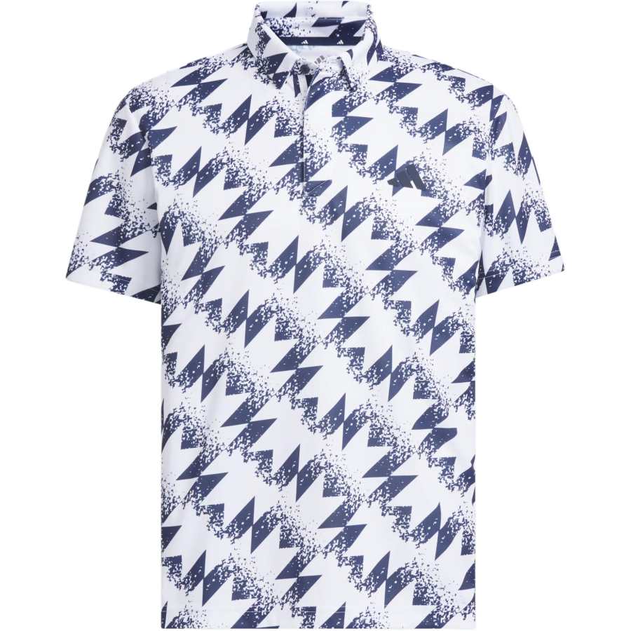 Adidas Adidas Golf Clothing Men's White/College Navy Polo Collar Moderate