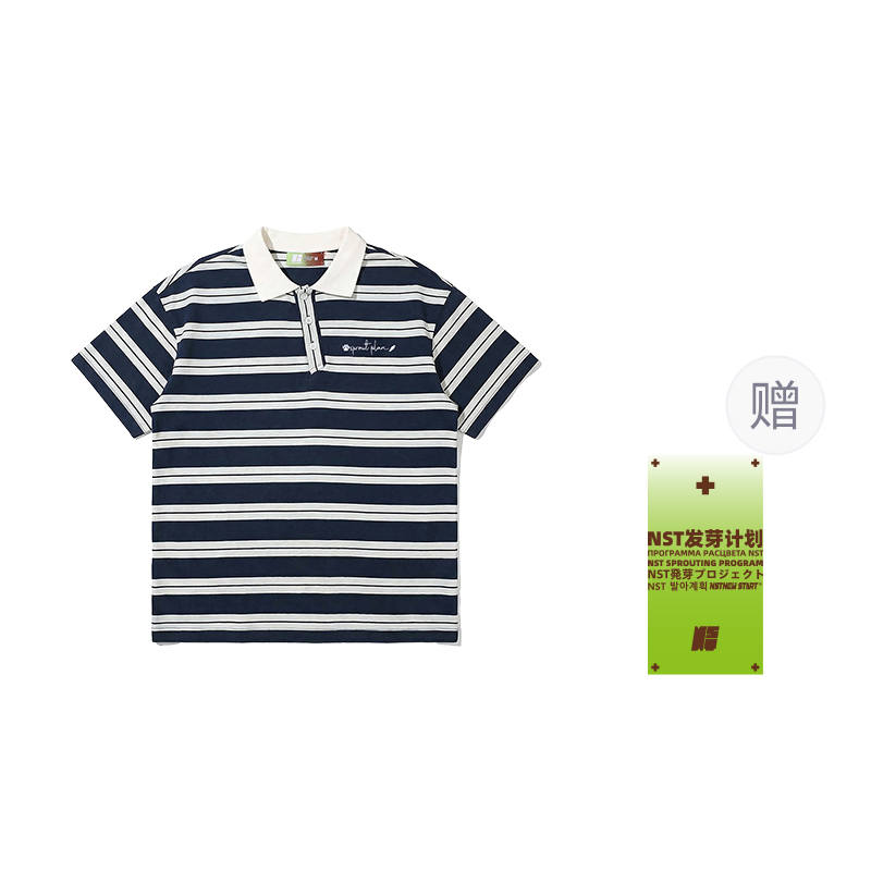 NSTNEW START Polo Shirts Unisex Polo Collar Thin Straight Fit
