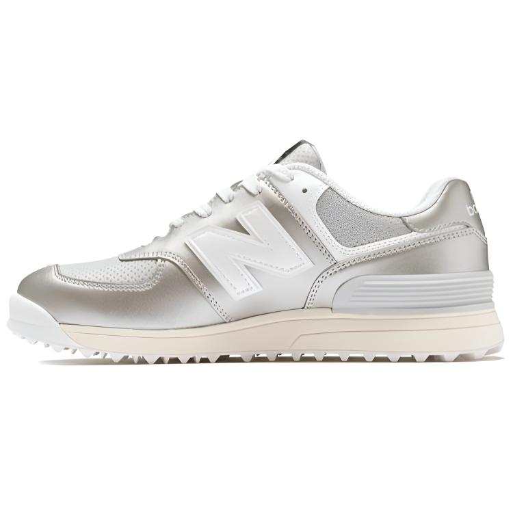 New Balance New Balance NB 574 V4 Abrasion Resistant Lightweight Golf Shoes Women's Silver