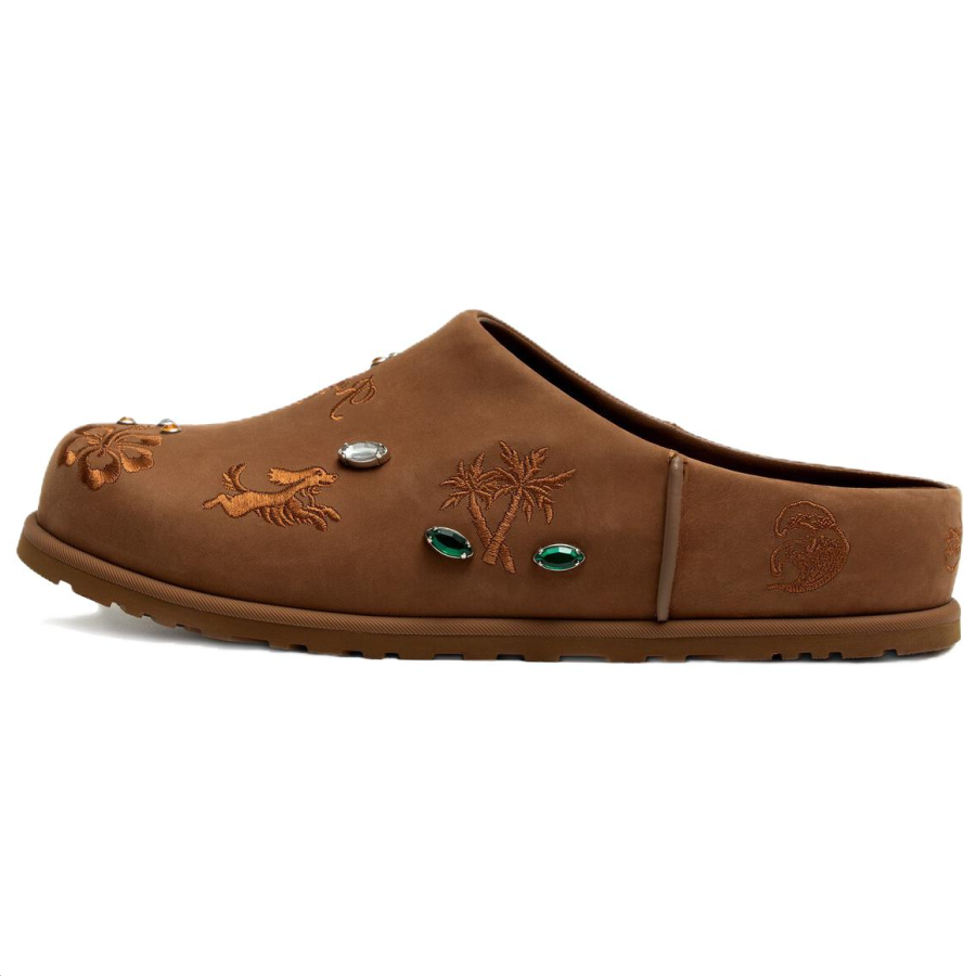 UGG UGG x Randomevent Closed Toe Slippers Women's Brown