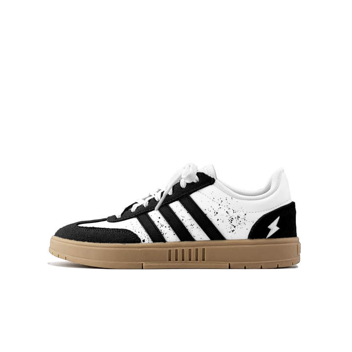 Adidas Adidas Gradas Black White Prologue Leather Abrasion Resistant Slip Resistant Low top Skateboard Shoes Unisex Black