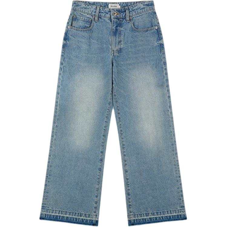 GOOD BAI Jeans Women's Denim Blue Moderate Straight Fit Pants