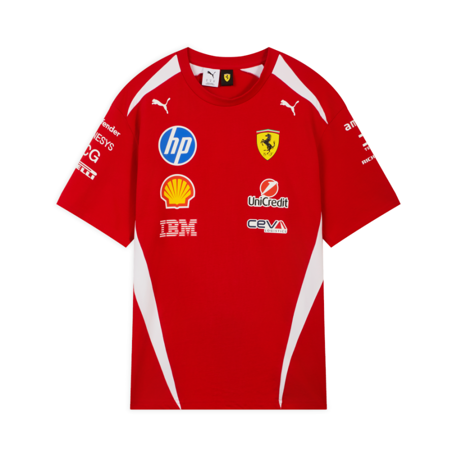 PUMA Ferrari Racing Collection SCUDERIA FERRARI HP Racing T Shirt Unisex