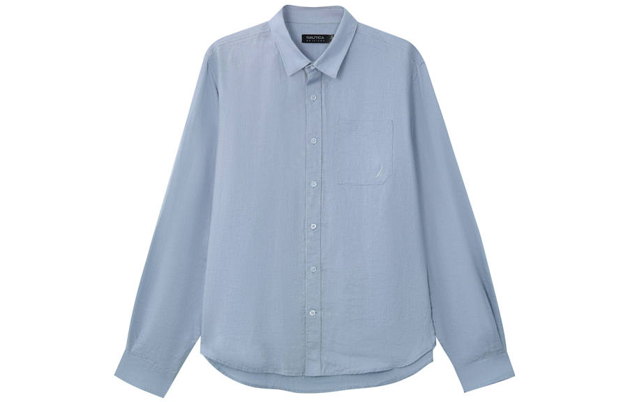 NAUTICA Shirts Men's Lapel Moderate Other