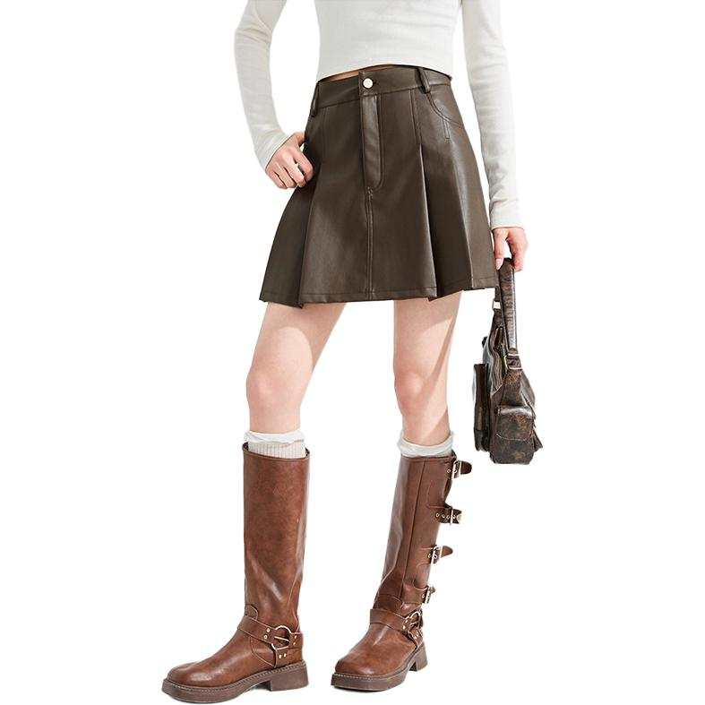 Tonlion Casual Short Skirts Women's