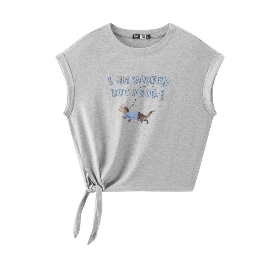 Semir Mall Same Style Women's Apparel T Shirts Women's Crew Neck Moderate