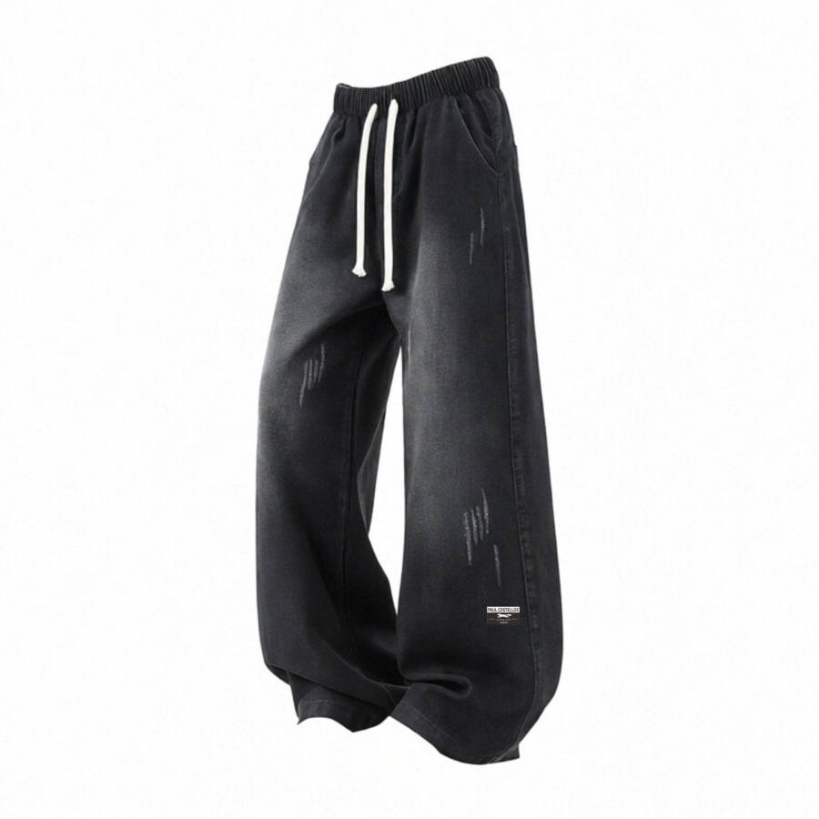 PAUL COSTELLOE Jeans Unisex Thin Straight Fit Pants