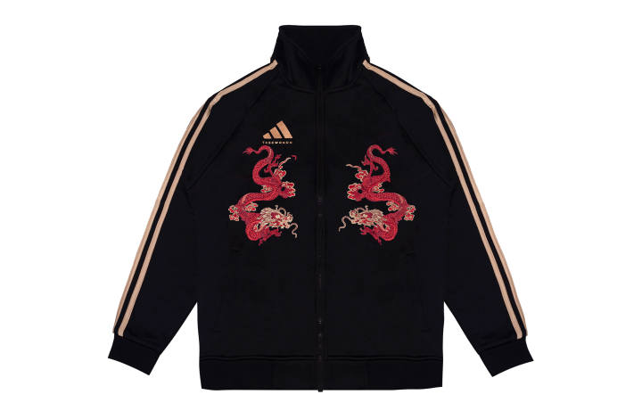 Adidas Adidas Jackets Unisex Black/Gold Stand Collar Moderate Other