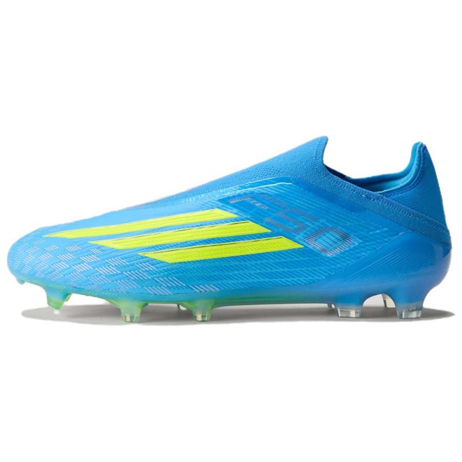 Adidas Adidas F50 ELITE Comfortable FG Firm Ground Support Soccer Shoes Unisex Glossy Finish Blue